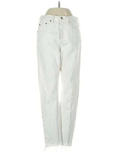 Pre-owned Levi's Jeans In White