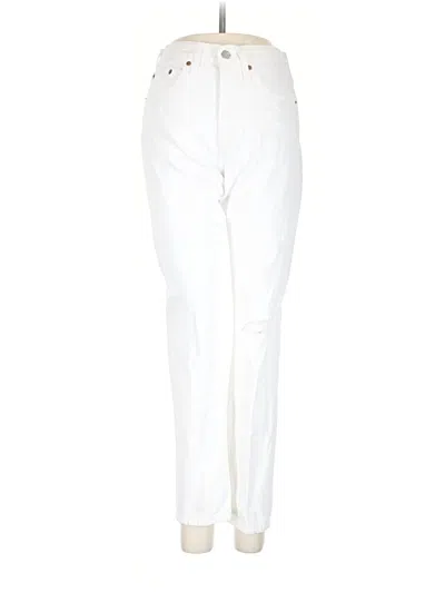 Pre-owned Levi's Jeans In White