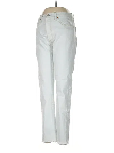 Pre-owned Levi's Jeans In White