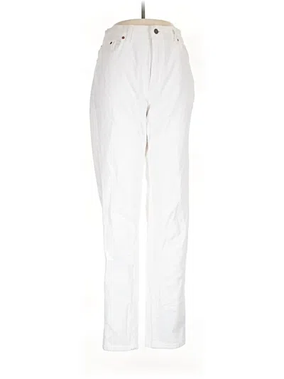 Pre-owned Levi's Jeans In White