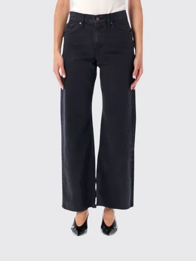 Levi's Jeans Woman Color Black In Blue