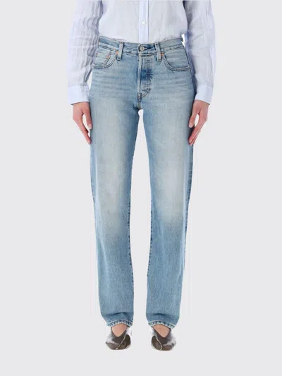 Levi's Jeans Woman Color Denim In Blue