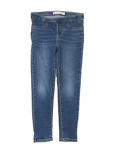 Pre-owned Levi's Kids'  Jeggings In Blue