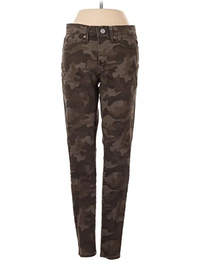 Pre-owned Levi's Jeggings In Brown