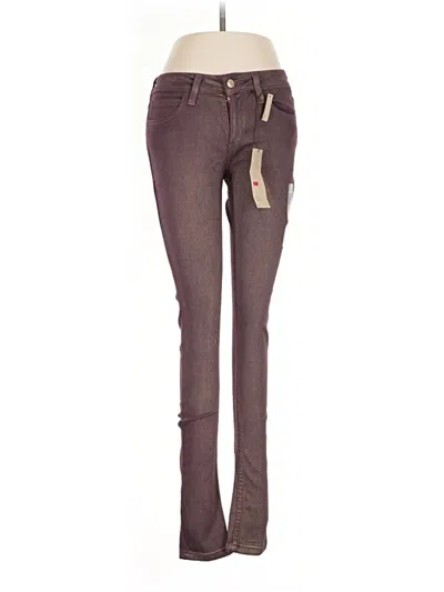 Levi's Jeggings In Burgundy