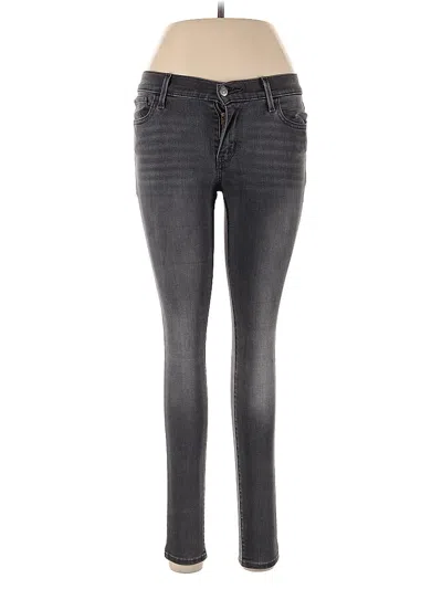 Pre-owned Levi's Jeggings In Gray