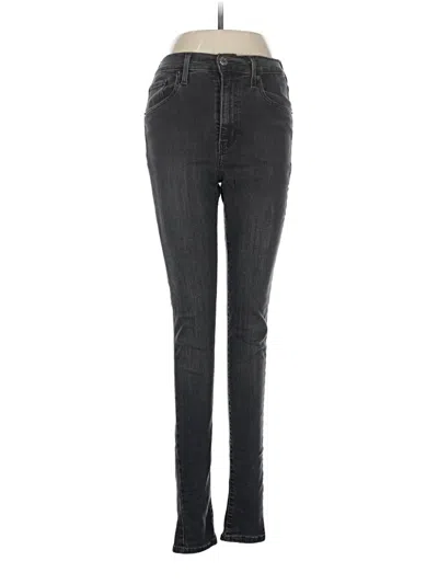 Pre-owned Levi's Jeggings In Gray