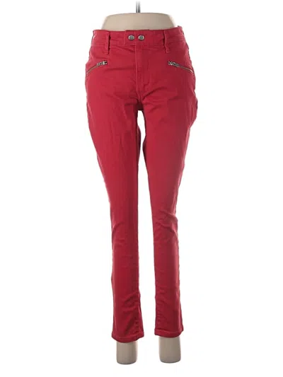 Pre-owned Levi's Jeggings In Red