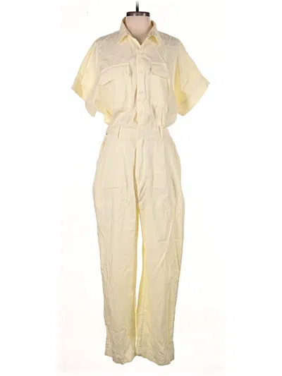 Pre-owned Levi's Jumpsuit In Yellow