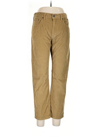 Pre-owned Levi's Khaki Pant In Brown