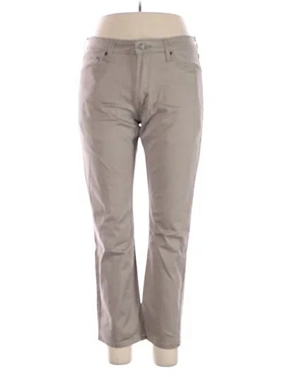 Pre-owned Levi's Khaki Pant In Gray