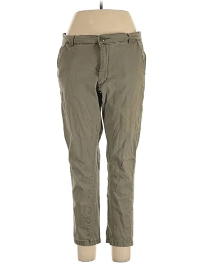 Pre-owned Levi's Khaki Pant In Green