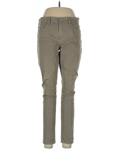 Pre-owned Levi's Khaki Pant In Green