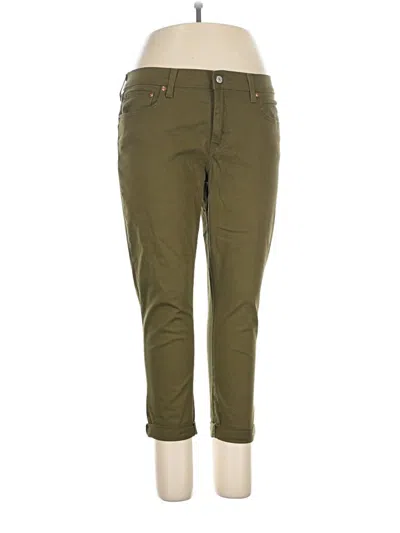 Pre-owned Levi's Khaki Pant In Green