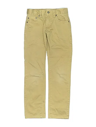 Pre-owned Levi's Kids'  Khaki Pant In Tan