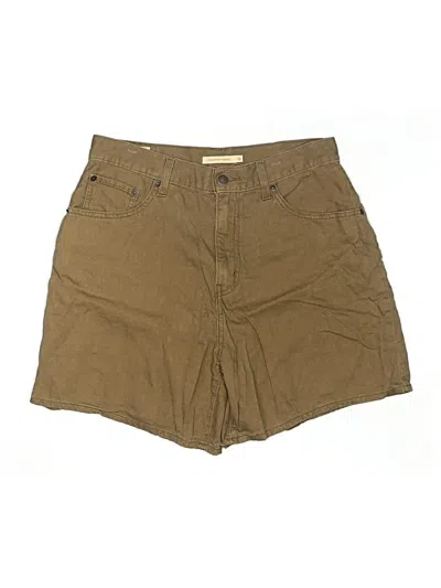 Pre-owned Levi's Khaki Shorts In Brown