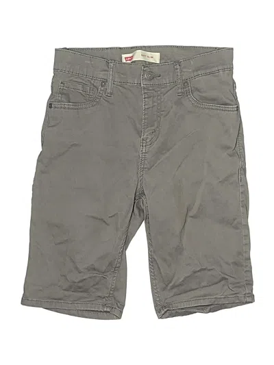 Pre-owned Levi's Khaki Shorts In Gray