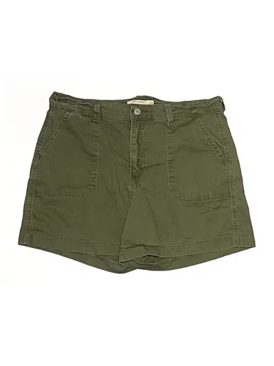 Pre-owned Levi's Khaki Shorts In Green
