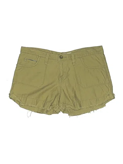 Pre-owned Levi's Khaki Shorts In Green