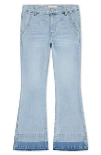 Levi's Kids' 726 Flare Jeans With Release Hem In Blue