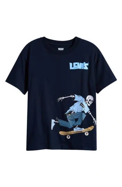 Levi's Kids' Better Together Graphic T-shirt In Blue