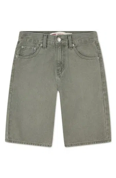 Levi's Kids' Denim Skate Shorts In Gray