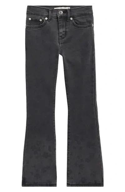 Levi's Kids' Faded Art Flare Jeans In Black
