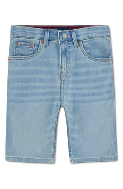 Levi's ® Kids' Performance Denim Shorts In Blue