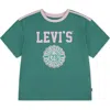 Levi's Big Girls Sporty Oversized T-shirt In Green