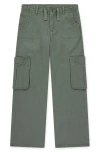 Levi's Kids' Wide Leg Cargo Pants In Green