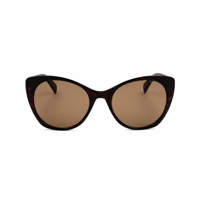 Levi's Ladies Brown Cat Eye Sunglasses Lv-1015/s In Multi