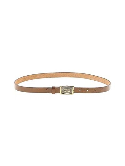 Pre-owned Levi's Kids'  Leather Belt In Brown