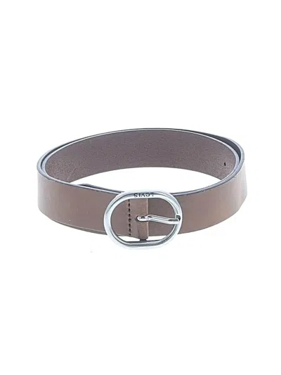 Pre-owned Levi's Leather Belt In Brown