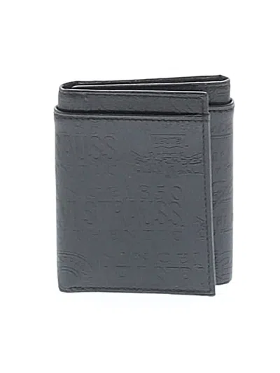 Pre-owned Levi's Leather Wallet In Gray