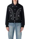 Levi's Lennox Rodeo Western Wool-blend Jacket In Blue