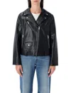 Levi's Kendal Black Eco-leather Moto Jacket In Black
