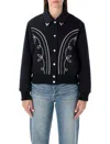 Levi's Levi S Lennox Rodeo Western Wool-blend Jacket In Black