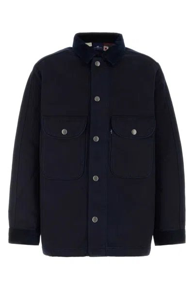 Levi's Blue Tab Shirt Jacket In Black
