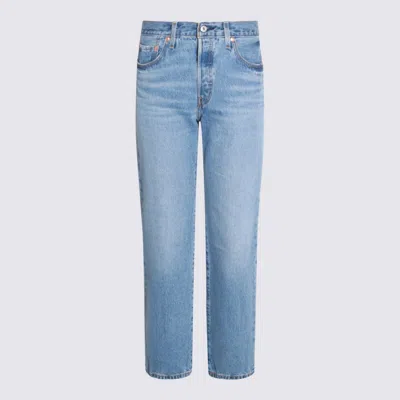 LEVI'S LEVI'S LIGHT BLUE 501 DENIM JEANS