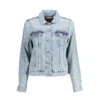 Levi's Light Blue Cotton Women Jacket
