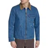 Levi's Lightweight Cotton Twill Utility Jacket In Blue