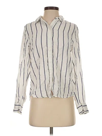 Pre-owned Levi's Long Sleeve Blouse In Ivory