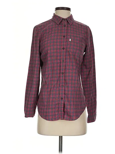 Pre-owned Levi's Long Sleeve Blouse In Red