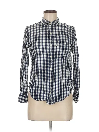 Pre-owned Levi's Long Sleeve Button Down Shirt In Blue