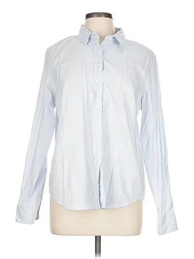 Pre-owned Levi's Long Sleeve Button Down Shirt In Blue