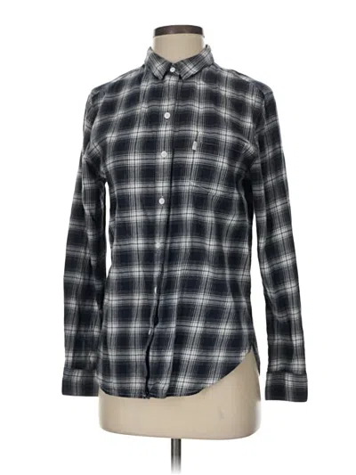 Pre-owned Levi's Long Sleeve Button Down Shirt In Gray