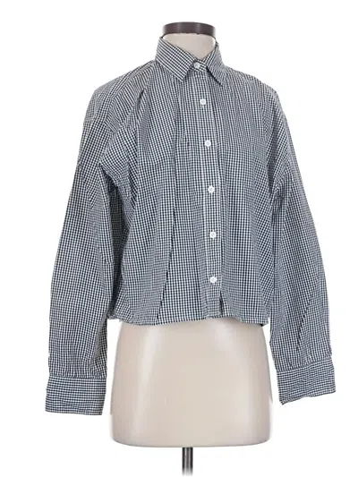 Pre-owned Levi's Long Sleeve Button Down Shirt In Gray