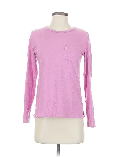 Pre-owned Levi's Long Sleeve T-shirt In Pink