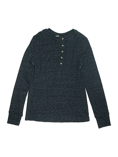 Pre-owned Levi's Kids'  Long Sleeve Top Gray Tops