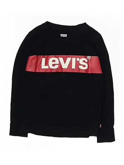 Pre-owned Levi's Kids'  Long Sleeve T-shirt In Black
